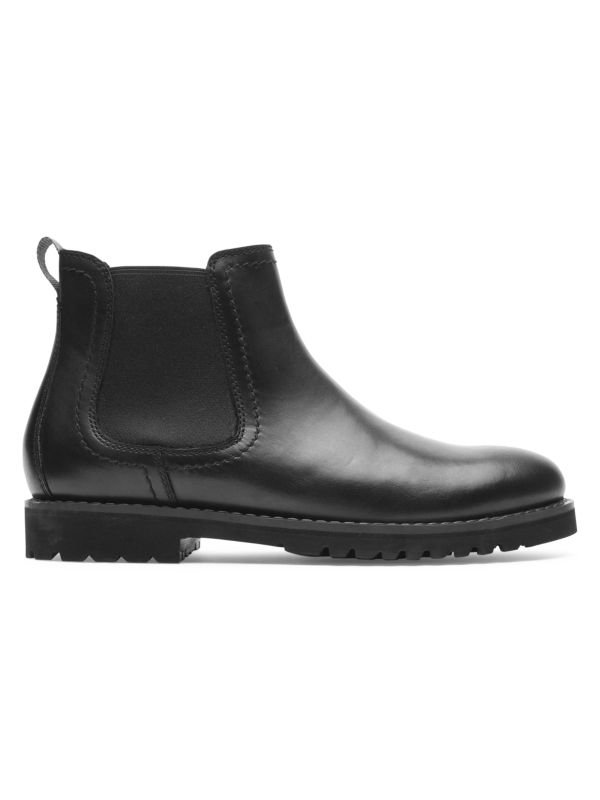Rockport Mitchell Leather Chelsea Boots